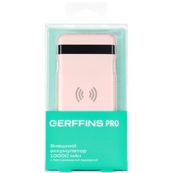 Powerbank аккумулятор Gerffins GFPRO-PWB-10000Qi
