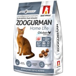 Корм для кошек Zoogurman Home Life Chicken 0.35 kg