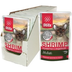 Корм для кошек Blitz Shrimp/Turkey 2.04 kg
