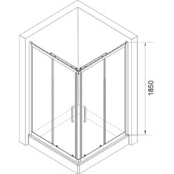 Душевая кабина RGW Classic CL-34 80x80 32093488-11