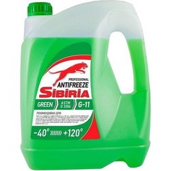 Охлаждающая жидкость Sibiria Antifreeze G11 Green 5L
