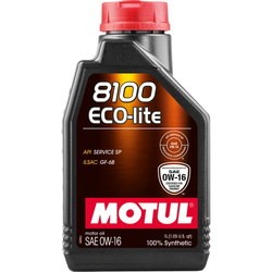 Моторное масло Motul 8100 Eco-Lite 0W-16 1L