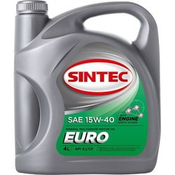 Моторное масло Sintec Euro 15W-40 4L