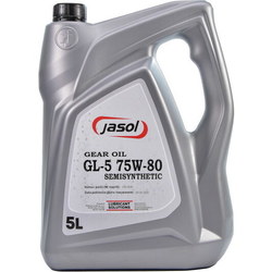 Трансмиссионное масло Jasol Gear Oil GL-5 75W-80 5L