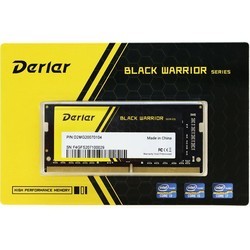 Оперативная память Derlar Black Warrior SO-DIMM DDR3 1x4Gb