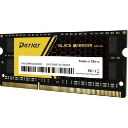 Оперативная память Derlar Black Warrior SO-DIMM DDR3 1x8Gb