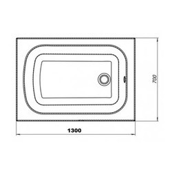 Ванна Fiinn Standard U 180x80 R