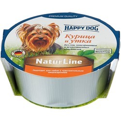 Корм для собак Happy Dog NaturLine Pate Chicken/Duck 0.9 kg