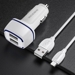 Зарядное устройство Borofone BZ14 Max with microUSB Cable