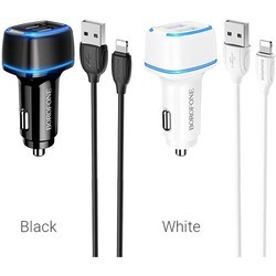 Зарядное устройство Borofone BZ14 Max with Lightning Cable