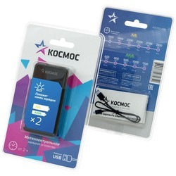 Зарядки аккумуляторных батареек Kosmos KOC901USB