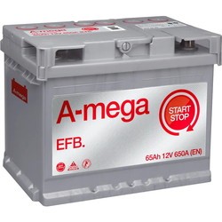 Автоаккумуляторы A-Mega EFB Start-Stop 6CT-65R