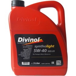 Моторные масла Divinol Syntholight 505.01 5W-40 5L