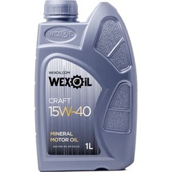 Моторные масла Wexoil Craft 15W-40 1L