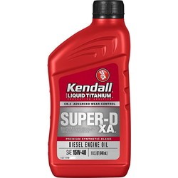 Моторные масла Kendall Super-D XA Liquid Titanium 15W-40 1L