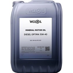 Моторные масла Wexoil Diesel Optima 15W-40 20L