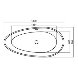 Ванны Dusel Pisa 180x90 DU106