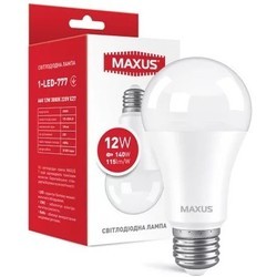 Лампочки Maxus 1-LED-777 A60 12W 3000K E27