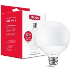 Лампочки Maxus 1-LED-792 G95 12W 4100K E27
