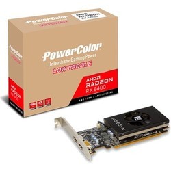 Видеокарты PowerColor Radeon RX 6400 Low Profile