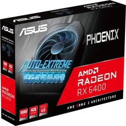 Видеокарты Asus Radeon RX 6400 Phoenix