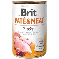 Корм для собак Brit Pate&amp;Meat Turkey 0.4 kg