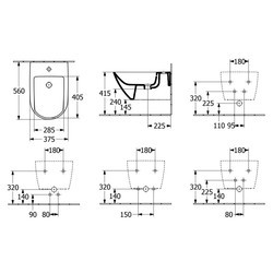 Биде Villeroy &amp; Boch Subway 3.0 44700001