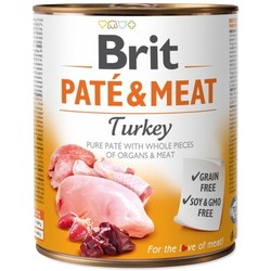 Корм для собак Brit Pate&amp;Meat Turkey 0.8 kg