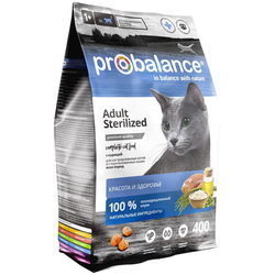 Корм для кошек ProBalance Adult Sterilized Chicken 10 kg