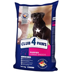 Корм для собак Club 4 Paws Puppies Large Breeds 14 kg