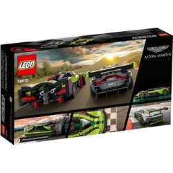 Конструкторы Lego Aston Martin Valkyrie AMR Pro and Aston Martin Vantage GT3 76910
