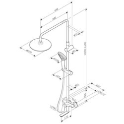 Душевые системы AM-PM Suit F0S85C900