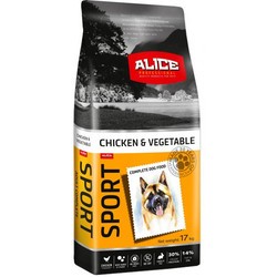 Корм для собак Alice Sport Chicken and Vegetable 17 kg