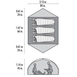 Палатки MSR Carbon Reflex 3