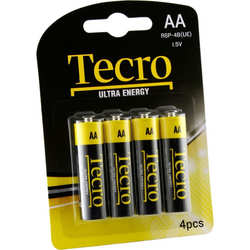 Аккумуляторы и батарейки Tecro Ultra Energy 4xAA