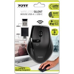 Мышки Port Designs Mouse Wireless Silent