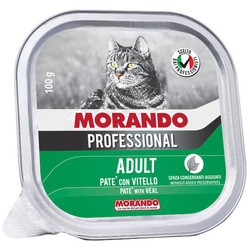 Корм для кошек Morando Professional Pate Adult Veal 0.1 kg
