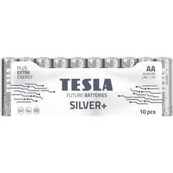Аккумуляторы и батарейки Tesla Silver+ 10xAA