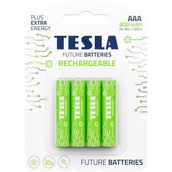Аккумуляторы и батарейки Tesla Rechargeable+ 4xAAA 800 mAh