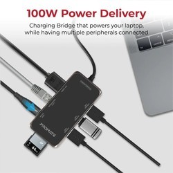 Картридеры и USB-хабы Promate PrimeHub-Mini