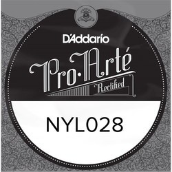 Струны DAddario Classical Rectified Nylon Single 028