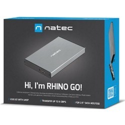 Карманы для накопителей NATEC Rhino Go Silver