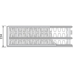 Радиаторы отопления Purmo Plan Compact 33 500x400