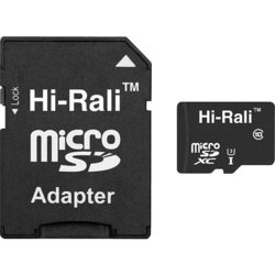 Карты памяти Hi-Rali microSDXC class 10 UHS-I U3 128GB + SD adapter