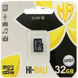 Карты памяти Hi-Rali microSDHC class 10 UHS-I U1 16GB
