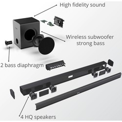 Саундбары Akai ASB-6WSW