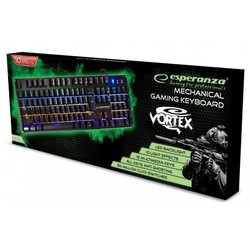 Клавиатуры Esperanza Multimedia Led Illuminated Rainbow Mechanical Gaming USB Keyboard Vortex