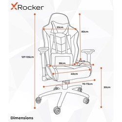 Компьютерные кресла X Rocker Sienna