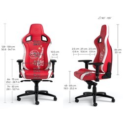 Компьютерные кресла Noblechairs Epic Fallout Nuka-Cola Edition