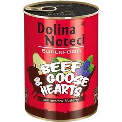 Корм для собак Dolina Noteci Superfood Beef/Goose Hearts 0.4 kg